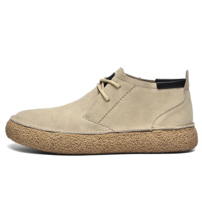 Classic old fashion shoes cow suede leather 2302